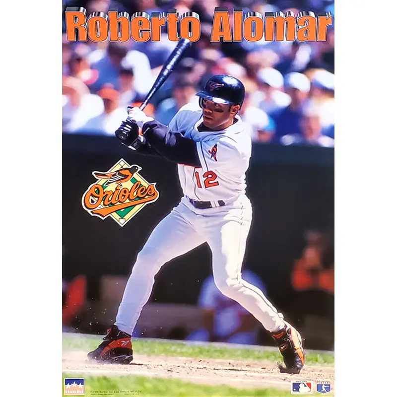 Roberto Alomar "Orioles Classic" (1996) Baltimore Orioles Poster - Starline Inc.