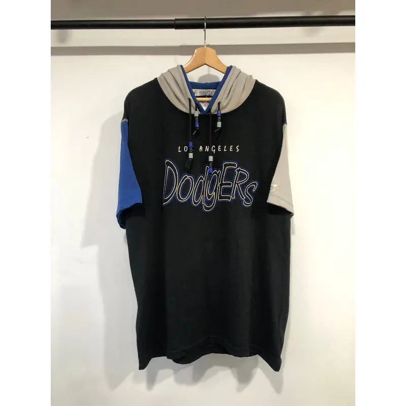 Vintage Starter MLB Los Angeles Dodgers Hooded Tee Size Large