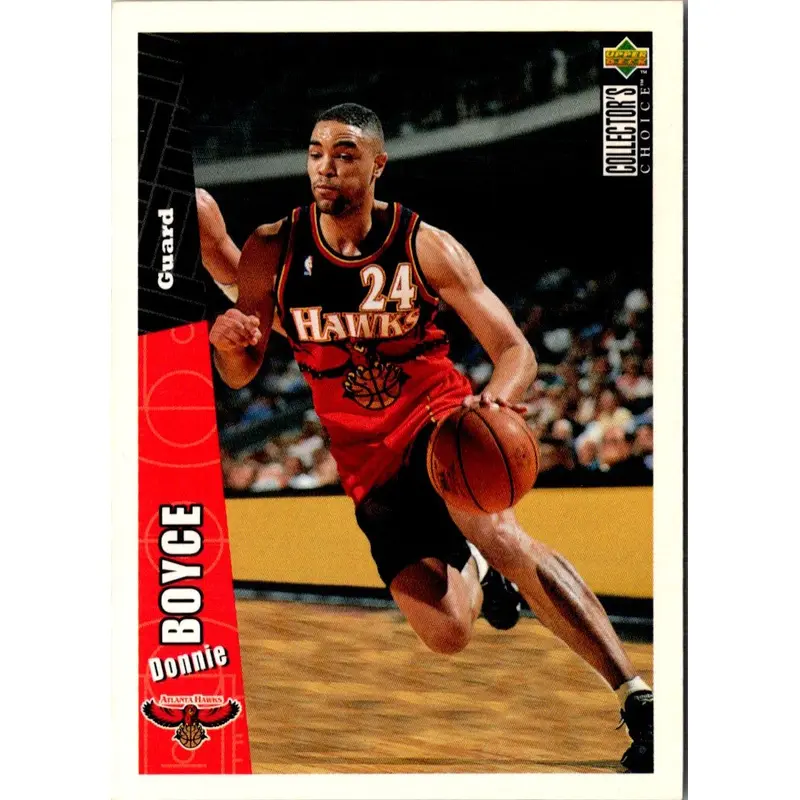 1996 Collector's Choice Donnie Boyce #203 Rookie