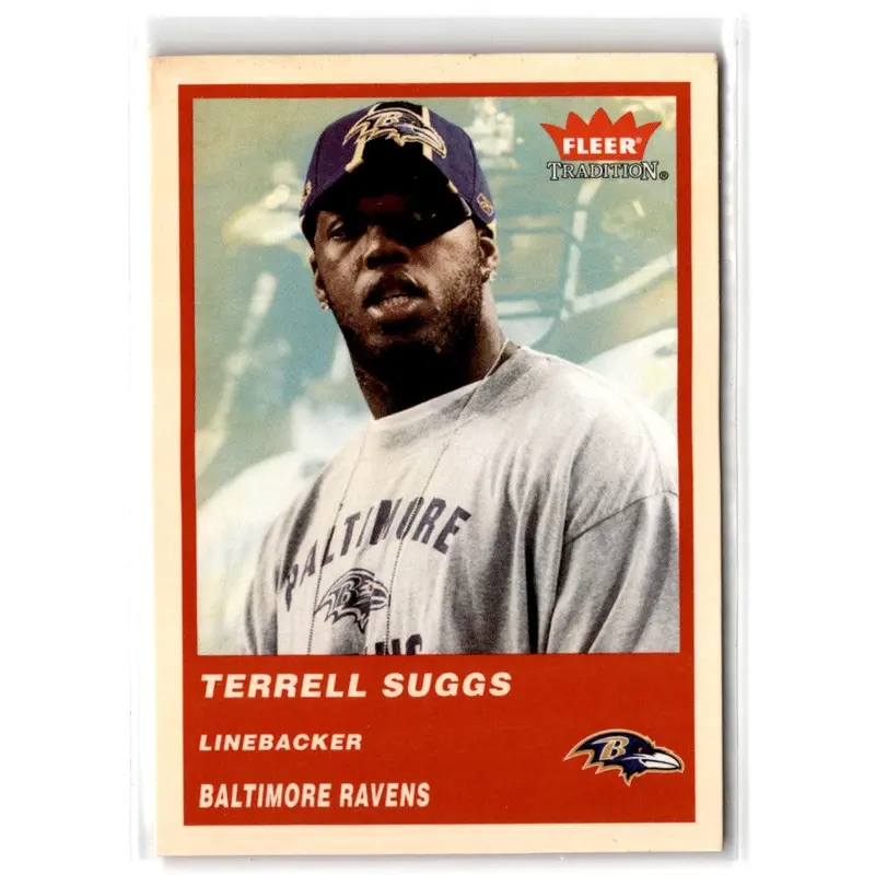 2004 Fleer Tradition Kyle Boller/Jamal Lewis/Terrell Suggs/Ray Lewis #16