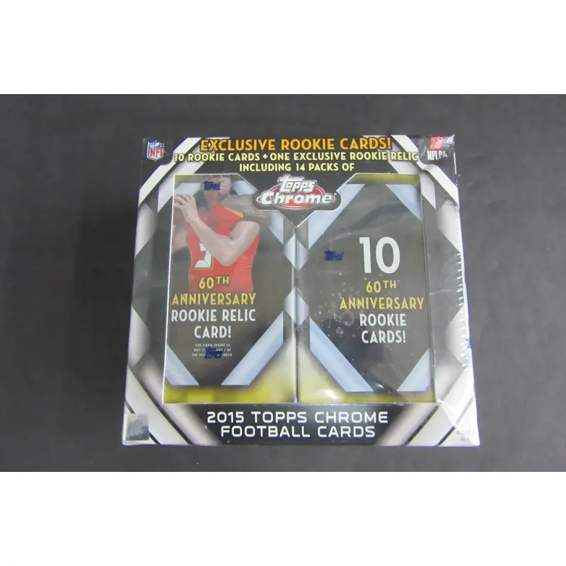2015 Topps Chrome Football Mega Box (Walmart)