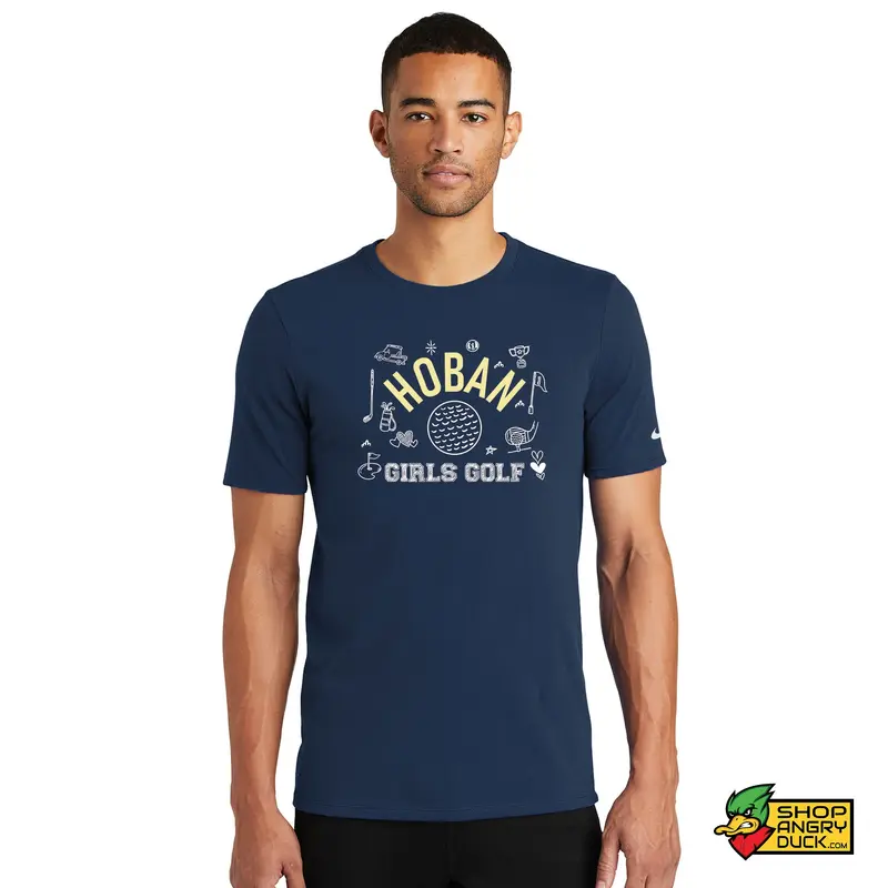 Hoban Girls Golf Sketch Nike Cotton/Poly T-Shirt