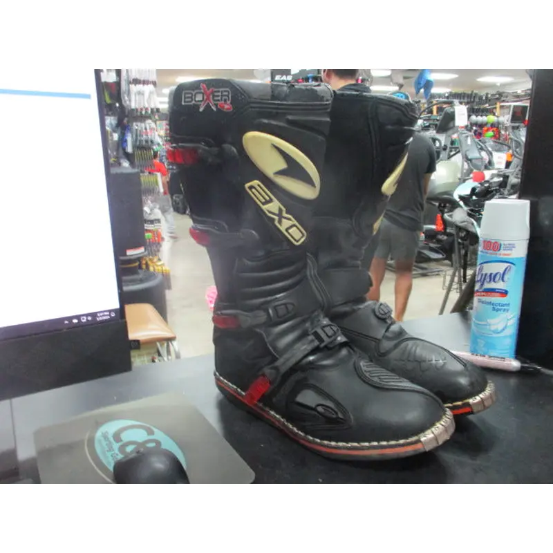 Used Axo Boxer Motocross Boots Mens Size 13