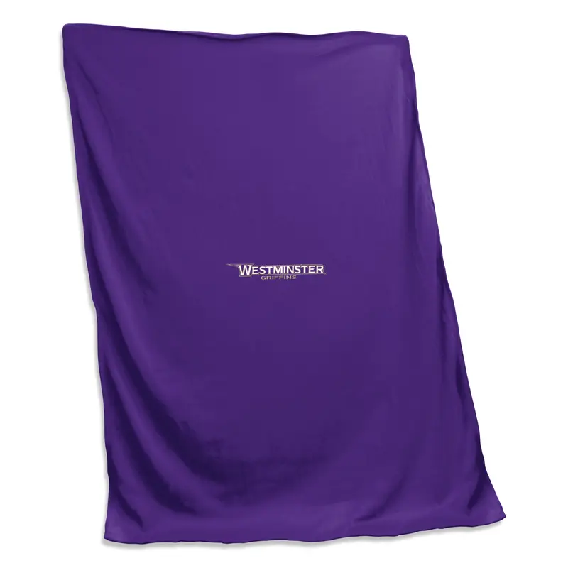 Westminster College Screened Sweatshirt Blanket