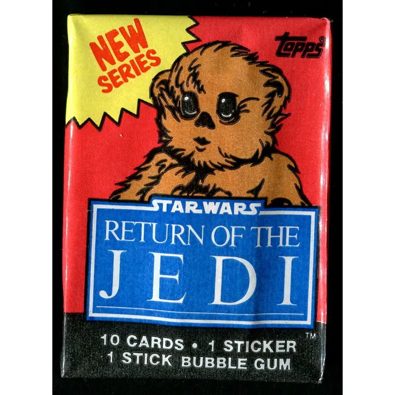 1983 Topps Return of the Jedi Series 2 Unopened Wax Pack