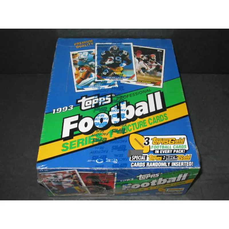 1993 Topps Football Series 1 Rack Box (24/45)