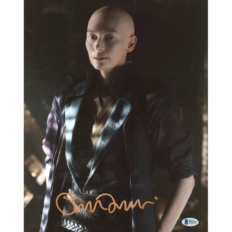 Tilda Swinton Snowpiercer Authentic Signed 11x14 Photo Autographed BAS #F56747