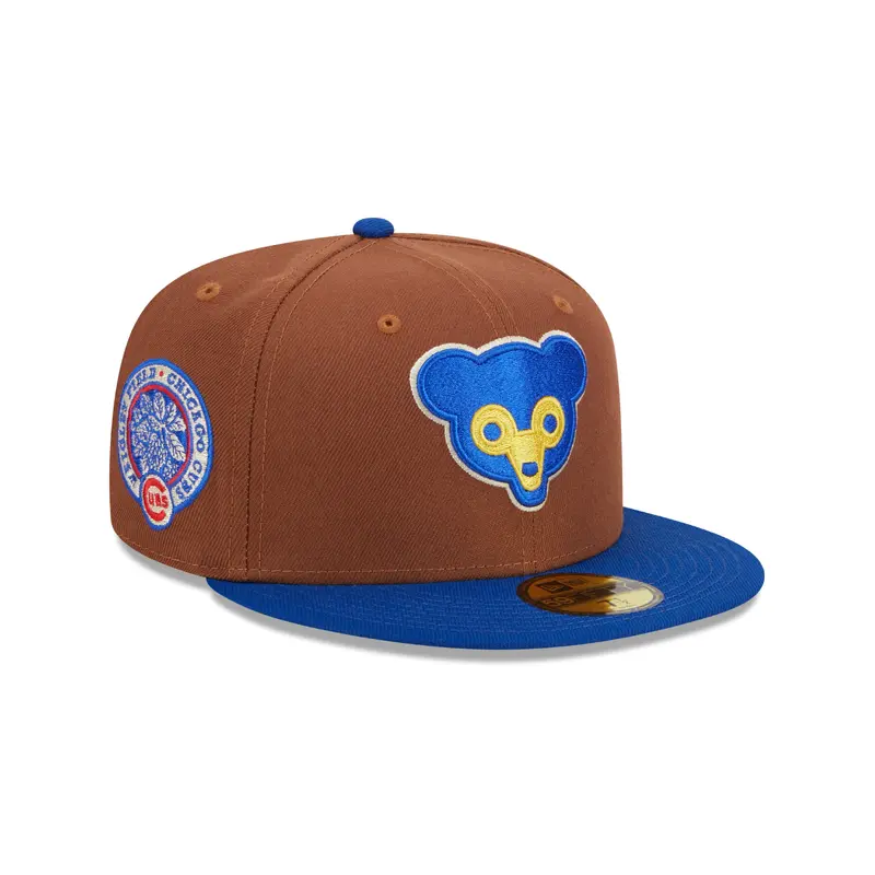 New Era - Chicago Cubs - HARVEST 59FIFTY Cap - Brown
