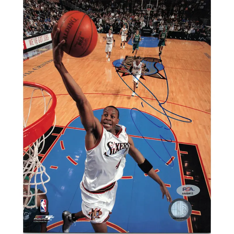 Andre Iguodala signed 8x10 photo PSA/DNA Philadelphia 76ers Autographed