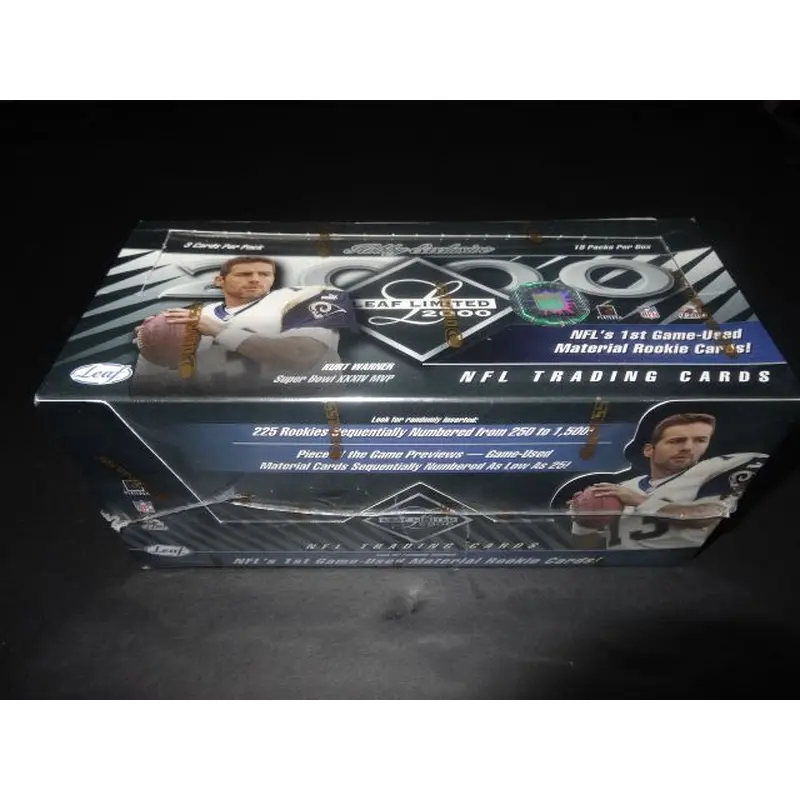 2000 Leaf Limited Football  Box (Hobby)