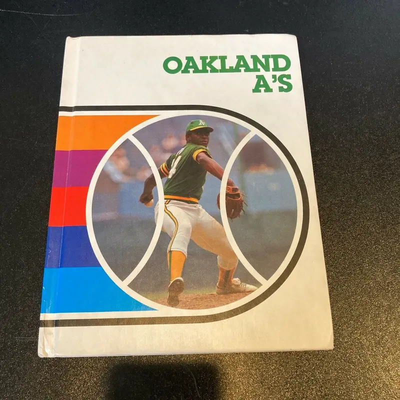 Sal Bando Signed Autographed Baseball Book