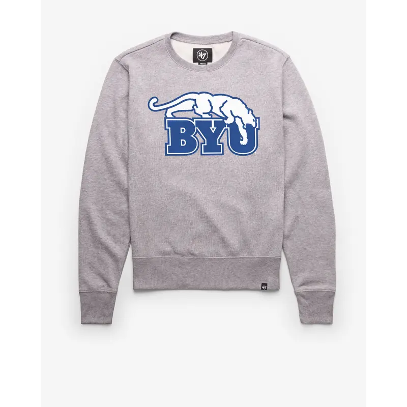 BRIGHAM YOUNG COUGARS VINTAGE IMPRINT '47 HEADLINE CREW
