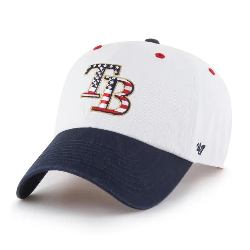 TAMPA BAY RAYS PATRIOTIC FLAG FILL '47 CLEAN UP