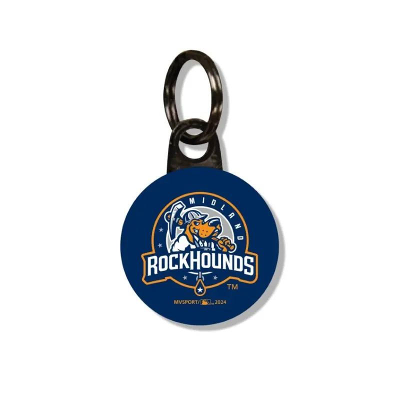 Midland RockHounds Logo Zipper Pull