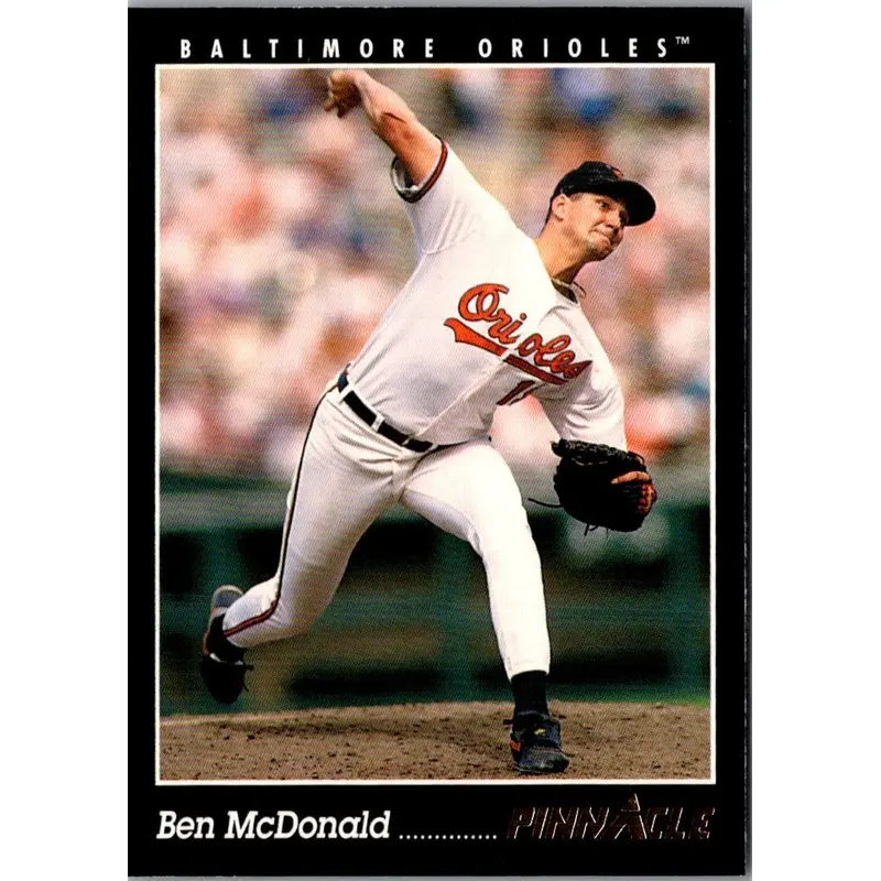 1993 Pinnacle Ben McDonald #72