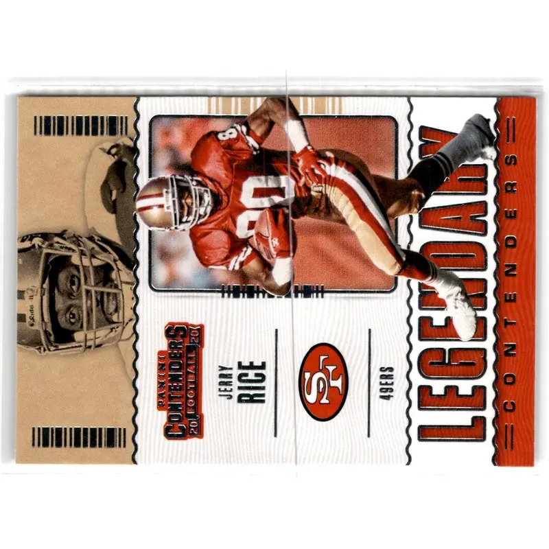 2020 Panini Contenders Legendary Jerry Rice #LC-JRI