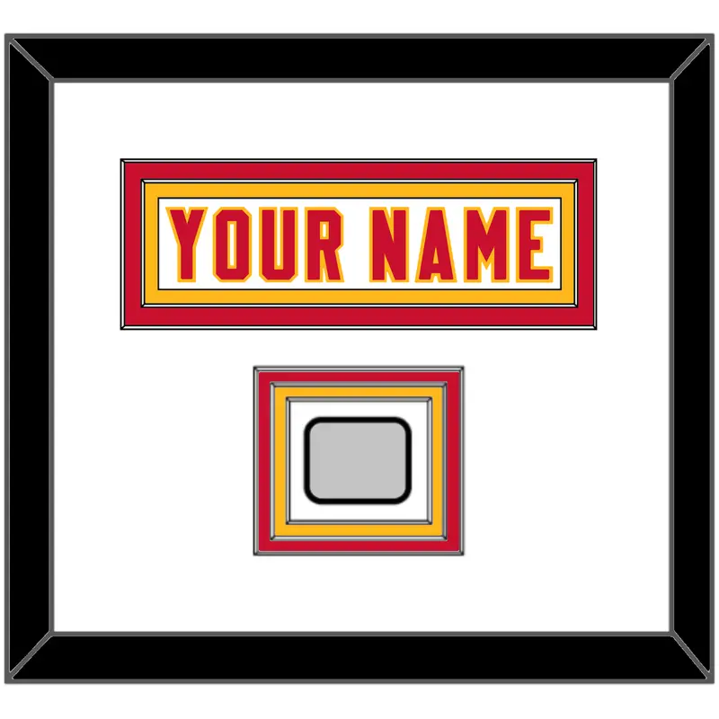 Kansas City Nameplate & Super Bowl Champions Patch - Road White - Triple Mat 2