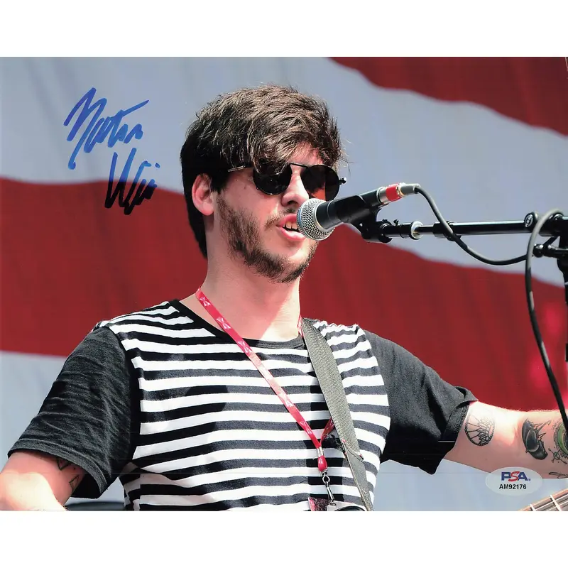 Nathan Williams signed 8x10 photo PSA/DNA Autographed Wavves