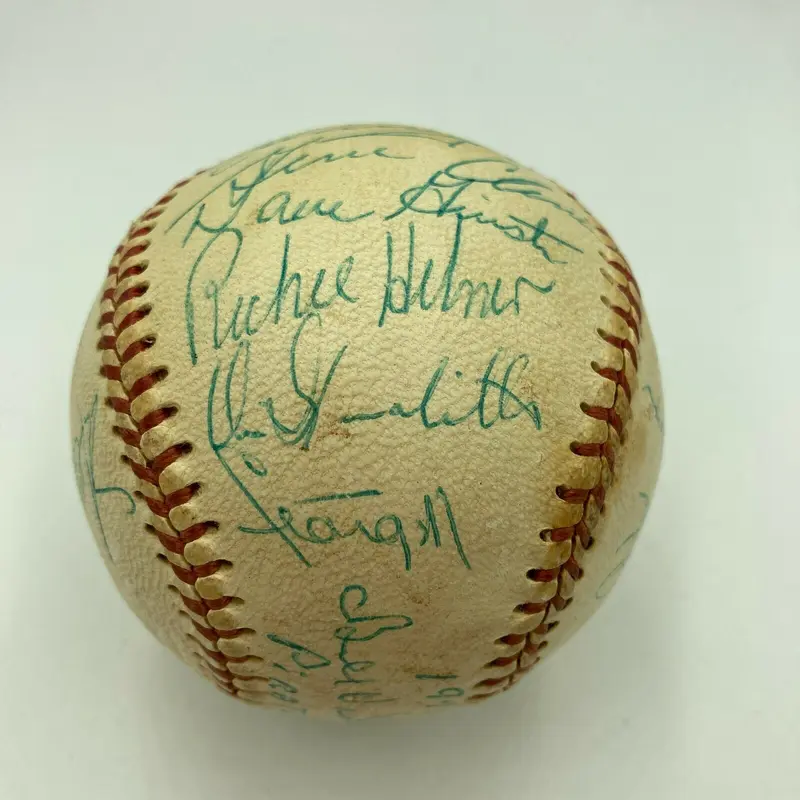 1973 Pittsburgh Pirates Team Signed Official National League Baseball JSA COA
