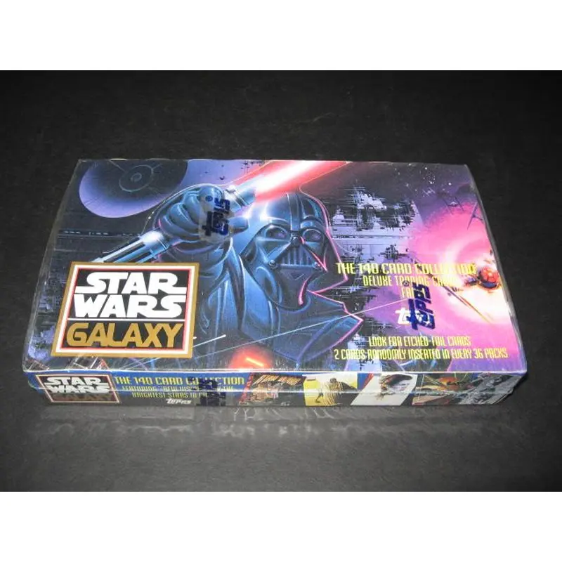 1993 Topps Star Wars Galaxy Series 1 Box
