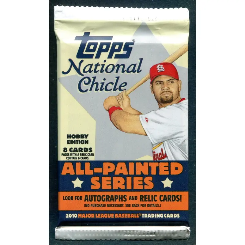 2010 Topps National Chicle Baseball Unopened Pack (Hobby) (8)