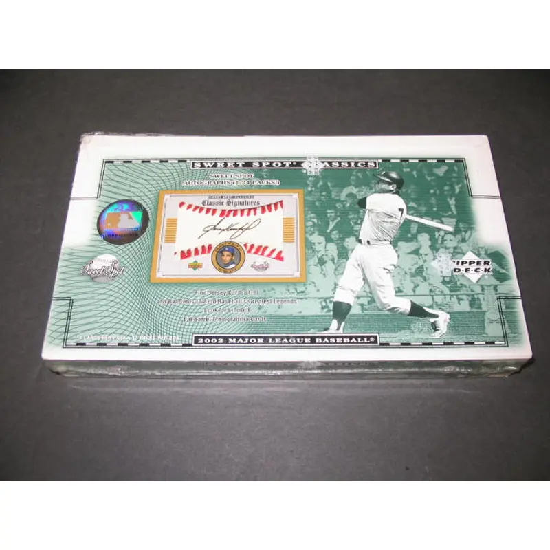 2002 Upper Deck Sweet Spot Classics Baseball Box (Hobby)