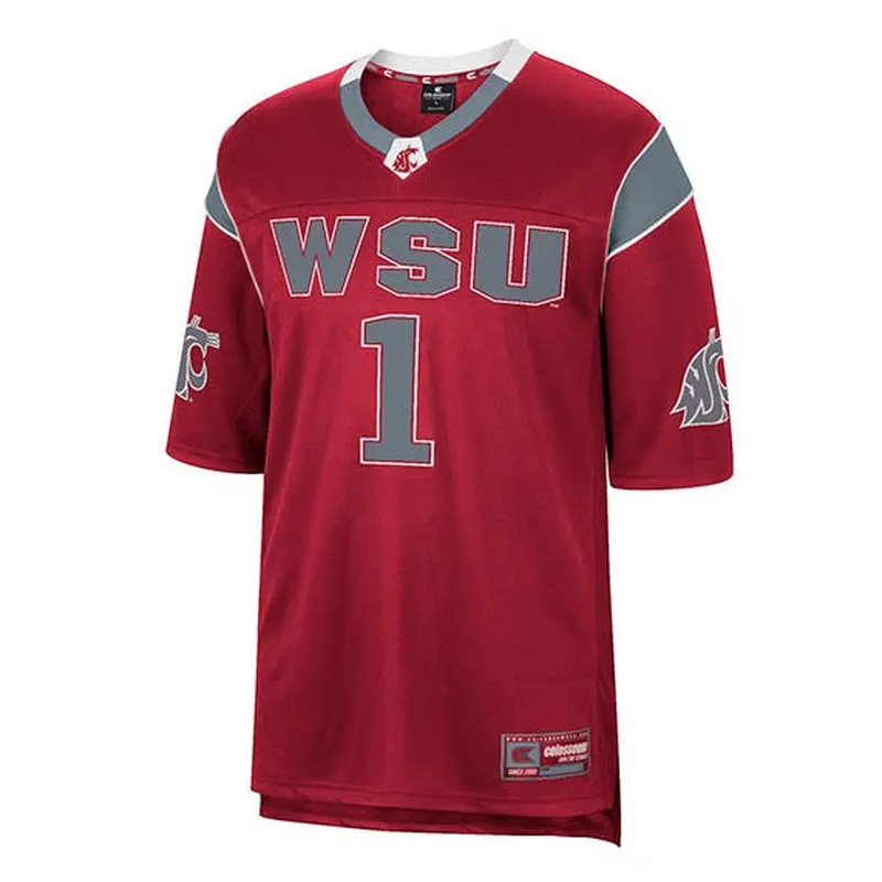 Colosseum Men's Washington State "1" Football Jersey