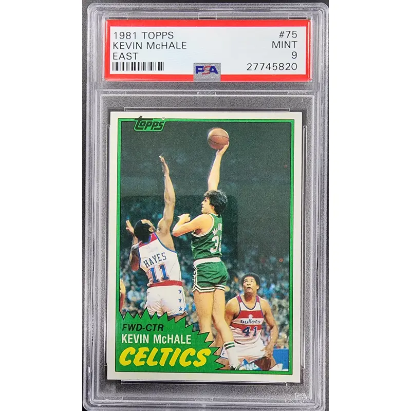 Kevin McHale 1981 Topps #75 PSA 9 Mint