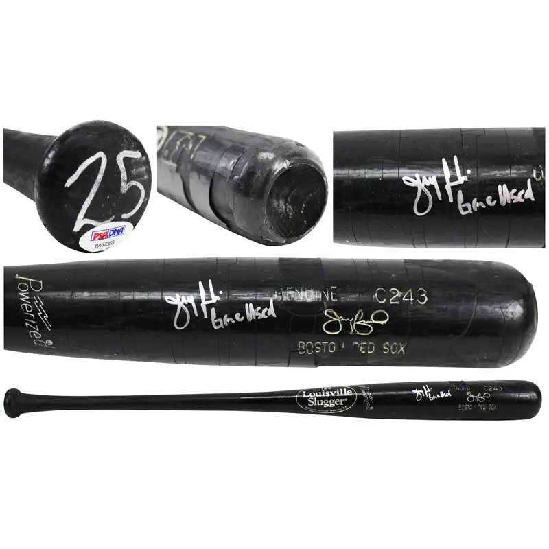Red Sox Jeremy Giambi "Game Used" Signed LS Pro Model Bat PSA/DNA Itp #8A67368