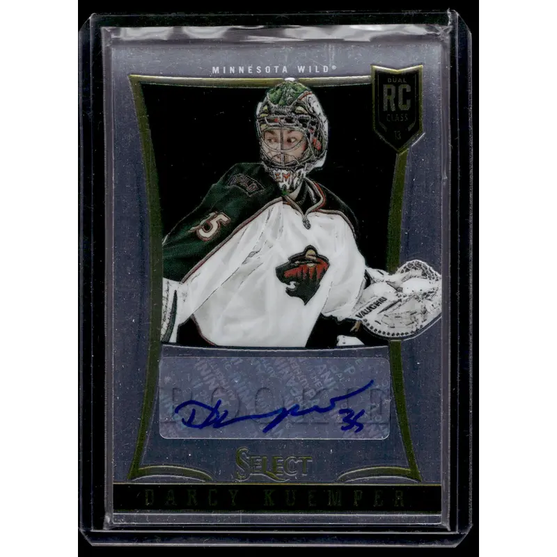 2013-14 Panini Select - Rookie Autographs - Darcy Kuemper #226 /399 RC