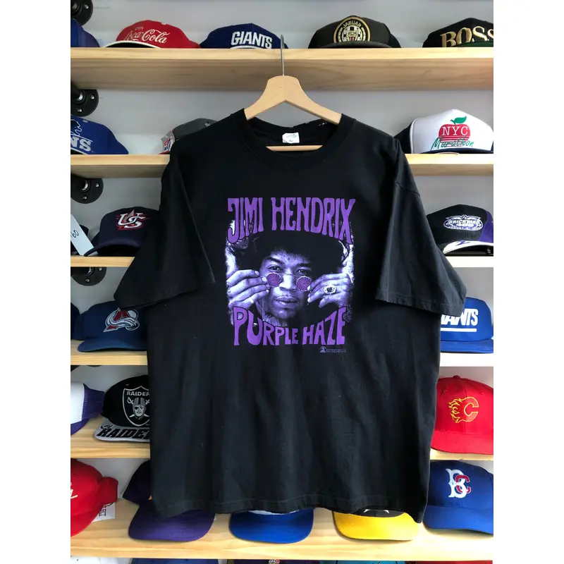 Vintage 2005 Jimi Hendrix Purple Haze Tee Size XL