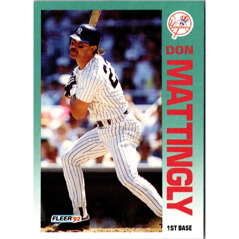 1992 Fleer Don Mattingly #237