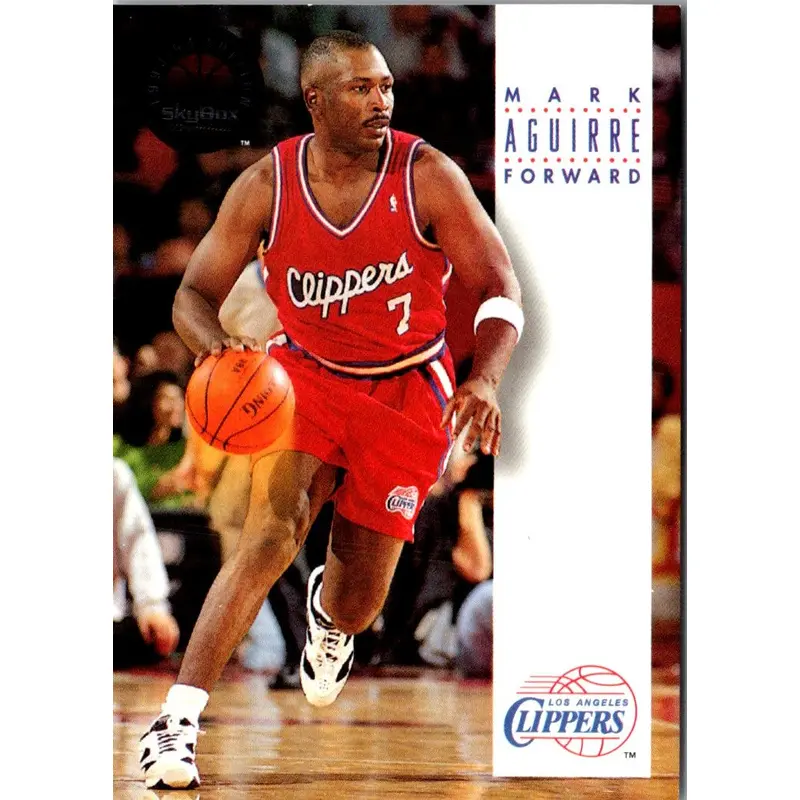 1993 SkyBox Mark Aguirre #235