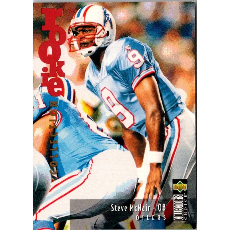 1995 Collector's Choice Update Silver Steve McNair #U20