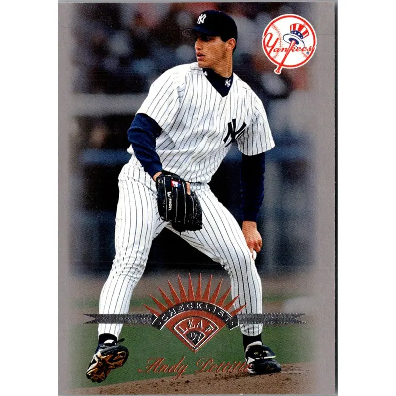 1997 Leaf Andy Pettitte #198