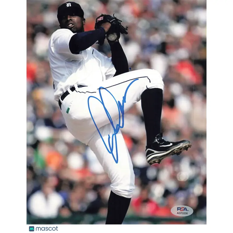 Dontrelle Willis Signed Photo PSA Detroit Tigers