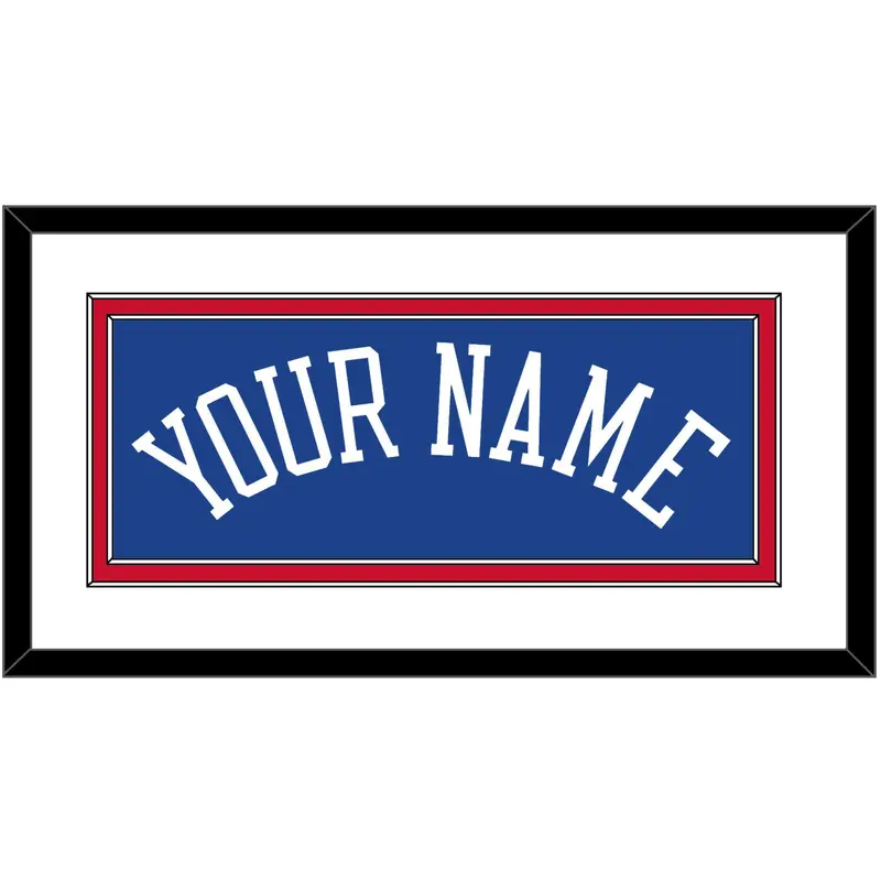 Philadelphia Name - Blue Icon - Double Mat 1