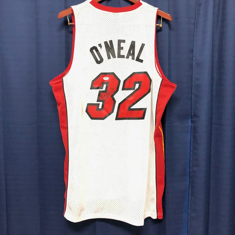 Shaquille O'Neal signed jersey PSA/DNA Miami Heat Autographed