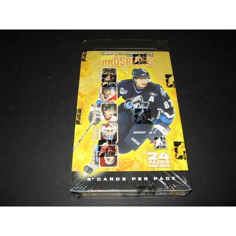 2005/06 ITG In The Game Heroes Prospects Series 2 Hot Prospects Hockey Box