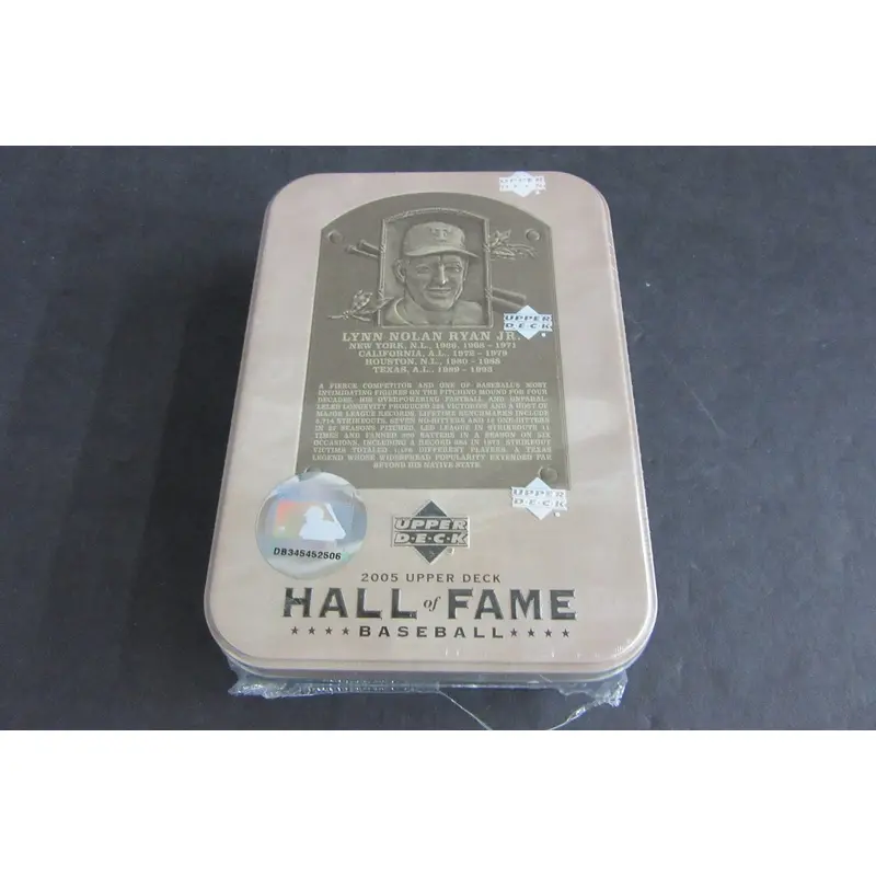 2005 Upper Deck Hall of Fame Baseball Box (Tin) (Hobby)