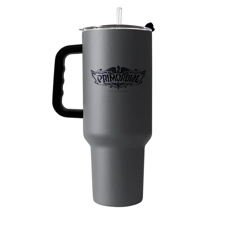 Lagoon Amusement Park Charcoal 40oz Powder Coat Tumbler