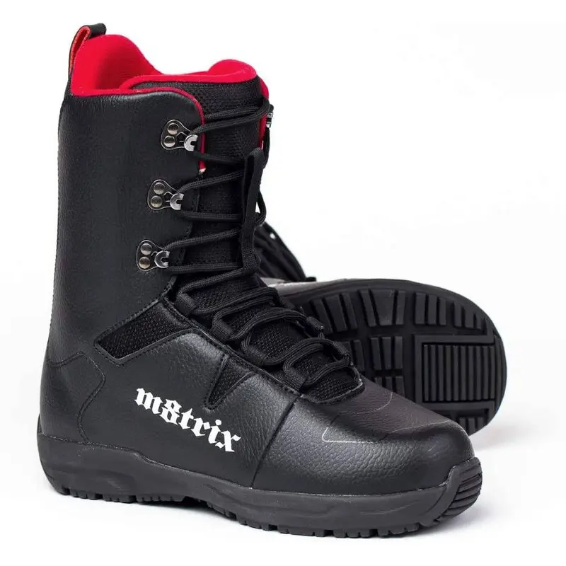 New Matrix 580 Linerless Snowboard Boots Size 8