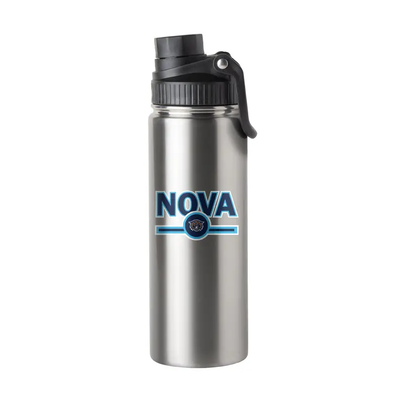 Villanova 21oz Campus Colors Letterman Twist Top Bottle