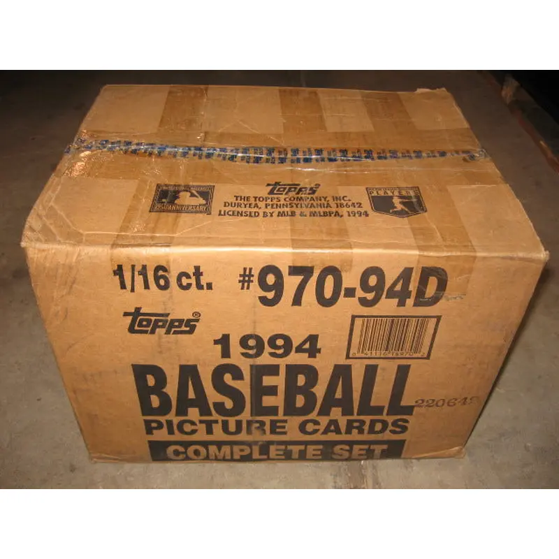 1994 Topps Baseball Factory Set Case (16 Sets)