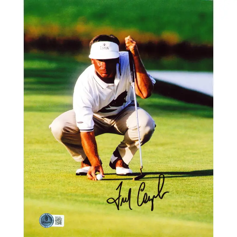 Fred Couples Authentic Signed 8x10 Vertical Photo Autographed BAS #BN01806