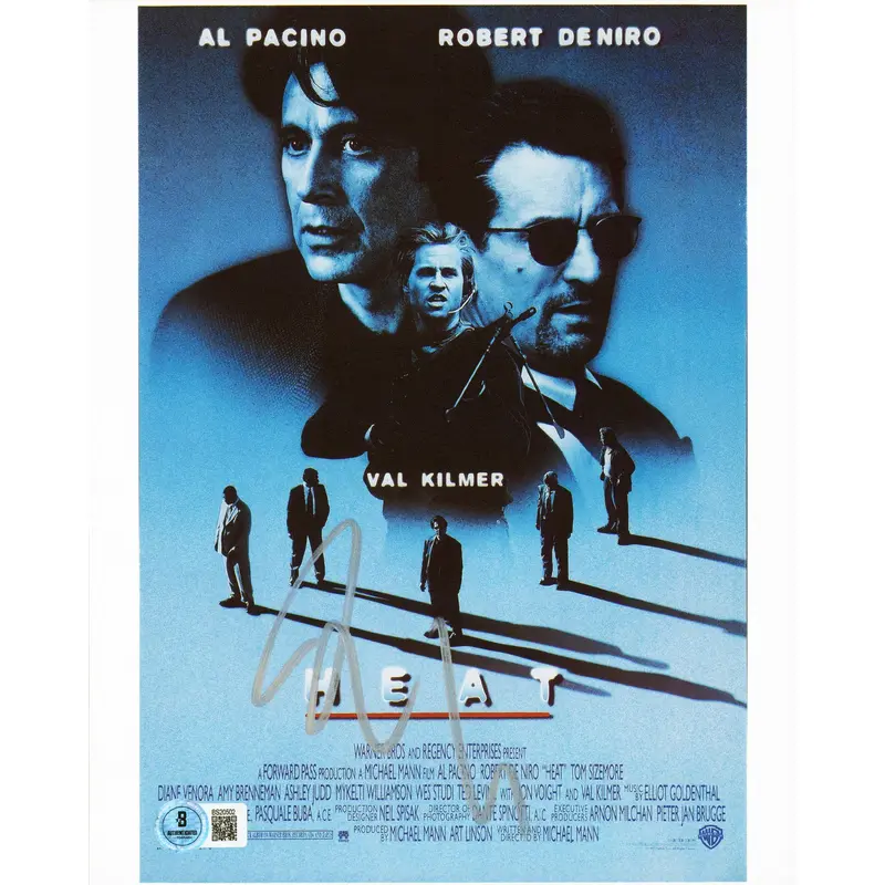 Michael Mann Heat Authentic Signed 8x10 Vertical Photo Autographed BAS #BS20502