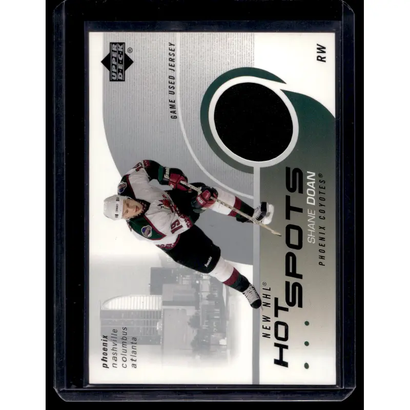 2002-03 Upper Deck - Hot Spots - Shane Doan #HS-SD