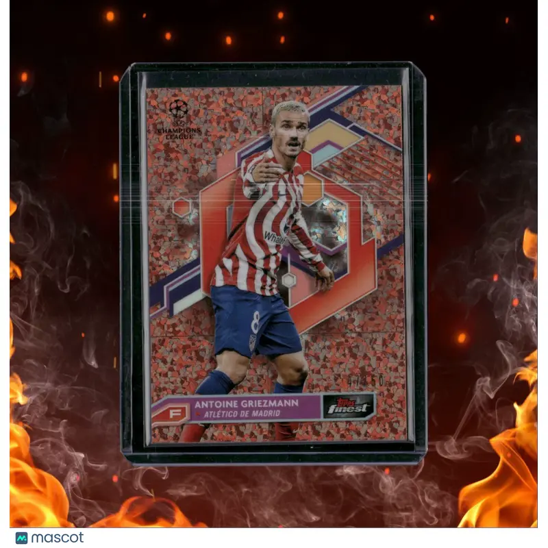 2022 Topps Finest Antoine Griezmann Rose Gold 47/50 #46
