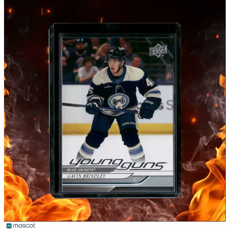 2024-25 Upper Deck Gavin Brindley Young Guns (A) Rookie #207