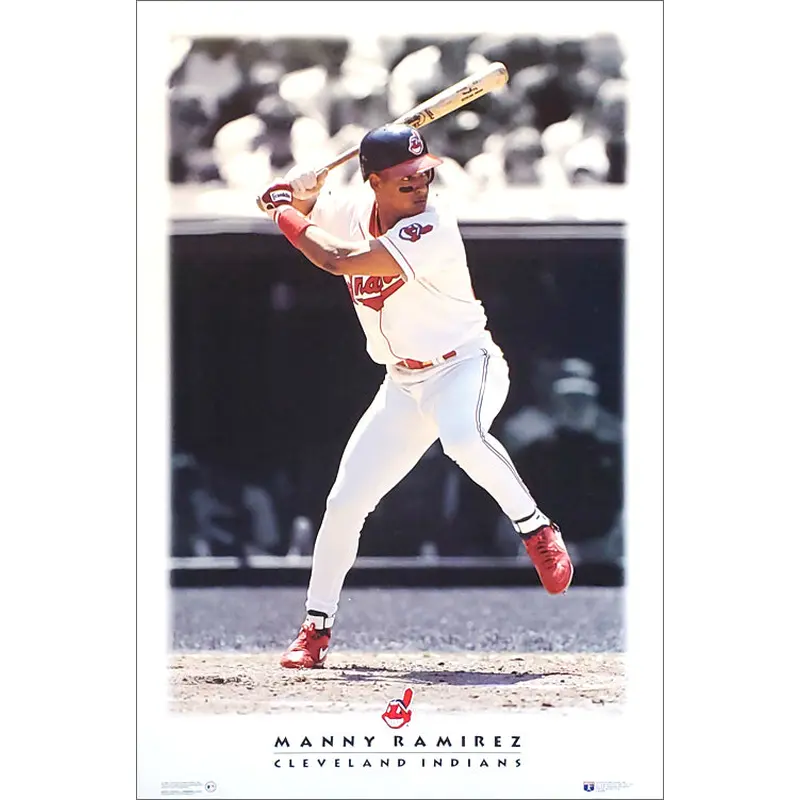 Manny Ramirez "Diamond Classic" Cleveland Indians MLB Action Poster - Costacos 1996